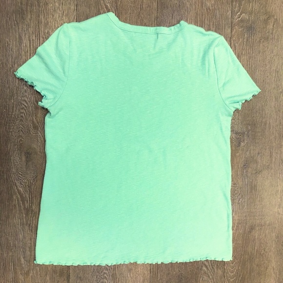 Marled Reunited mint green top - Picture 2 of 8